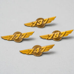 Odznaky SET křídel BOEING