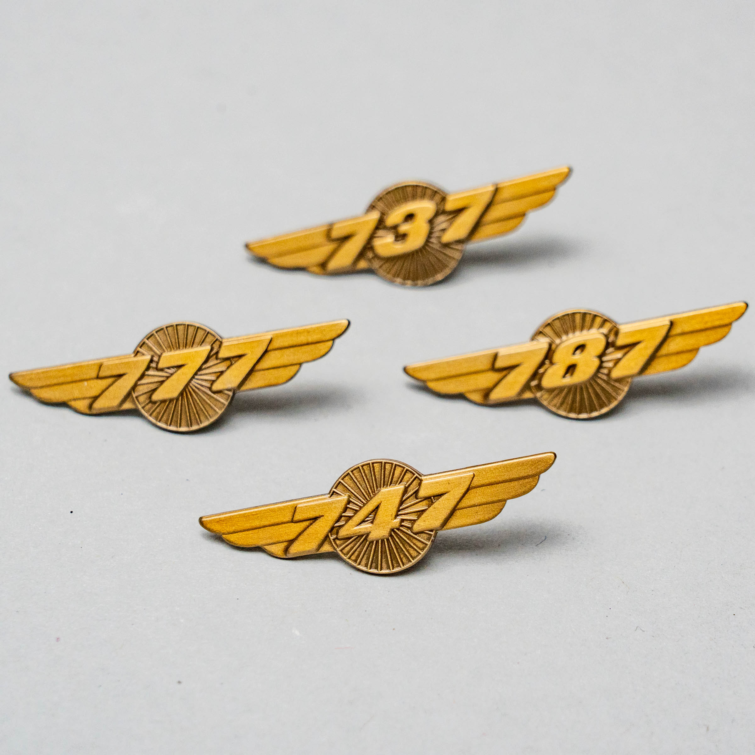 Odznaky SET křídel BOEING