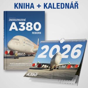 KNIHA + KALENDÁŘ "Znovuzrození A380"